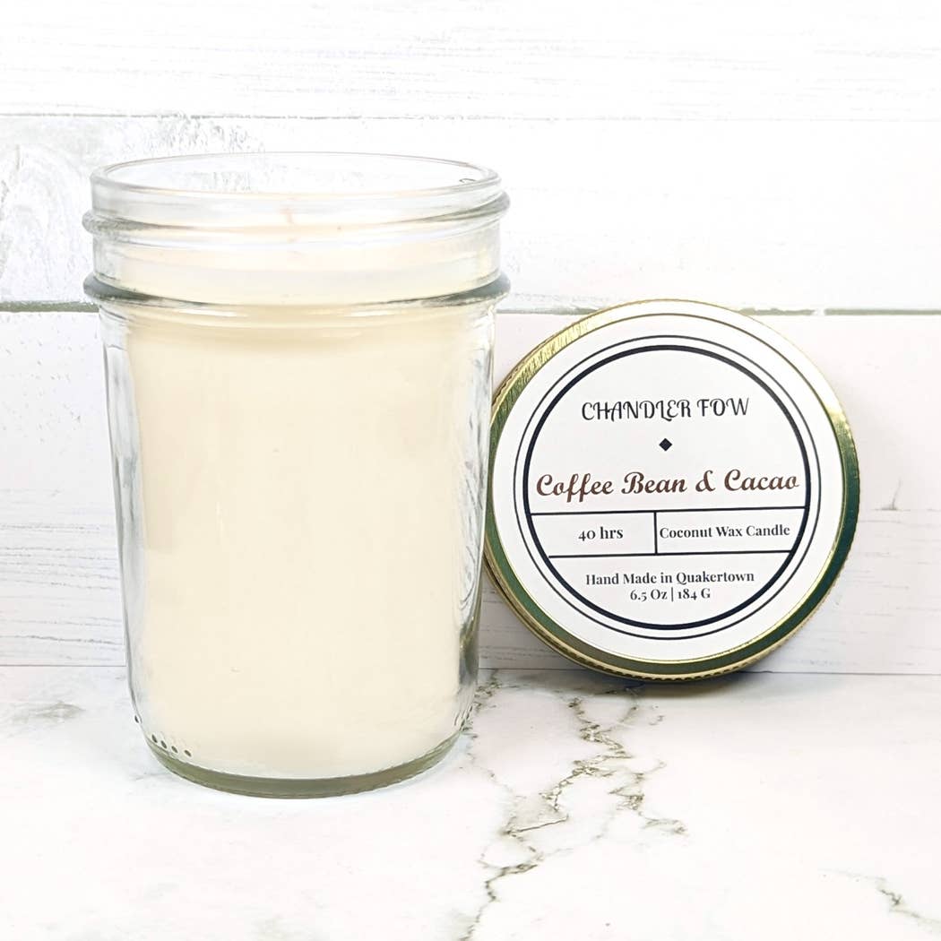 Chandler Fow Coffee Bean & Cacao Jar Candle-6.5oz