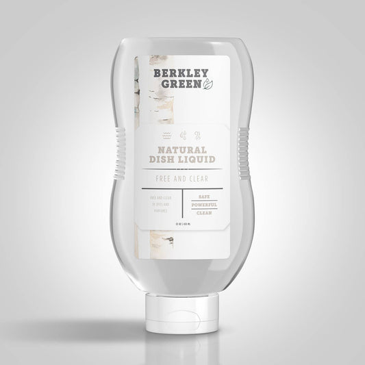 Berkley Green Eco Dish Soap-Free & Clear 22oz