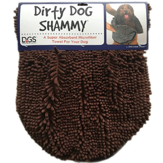 DGS Dirty Dog Shammy Towel-Brown