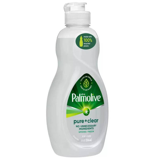 Palmolive Ultra Dishwasher Liquid-Pure & Clear 8oz