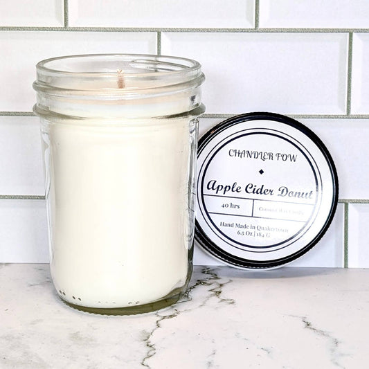 Chanler Fow Apple Cider Donut Jar Candle-6.5oz