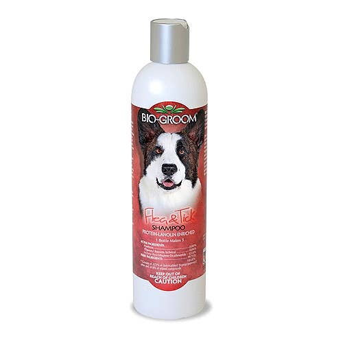 Bio Groom Flea and Tick Shampoo-12oz